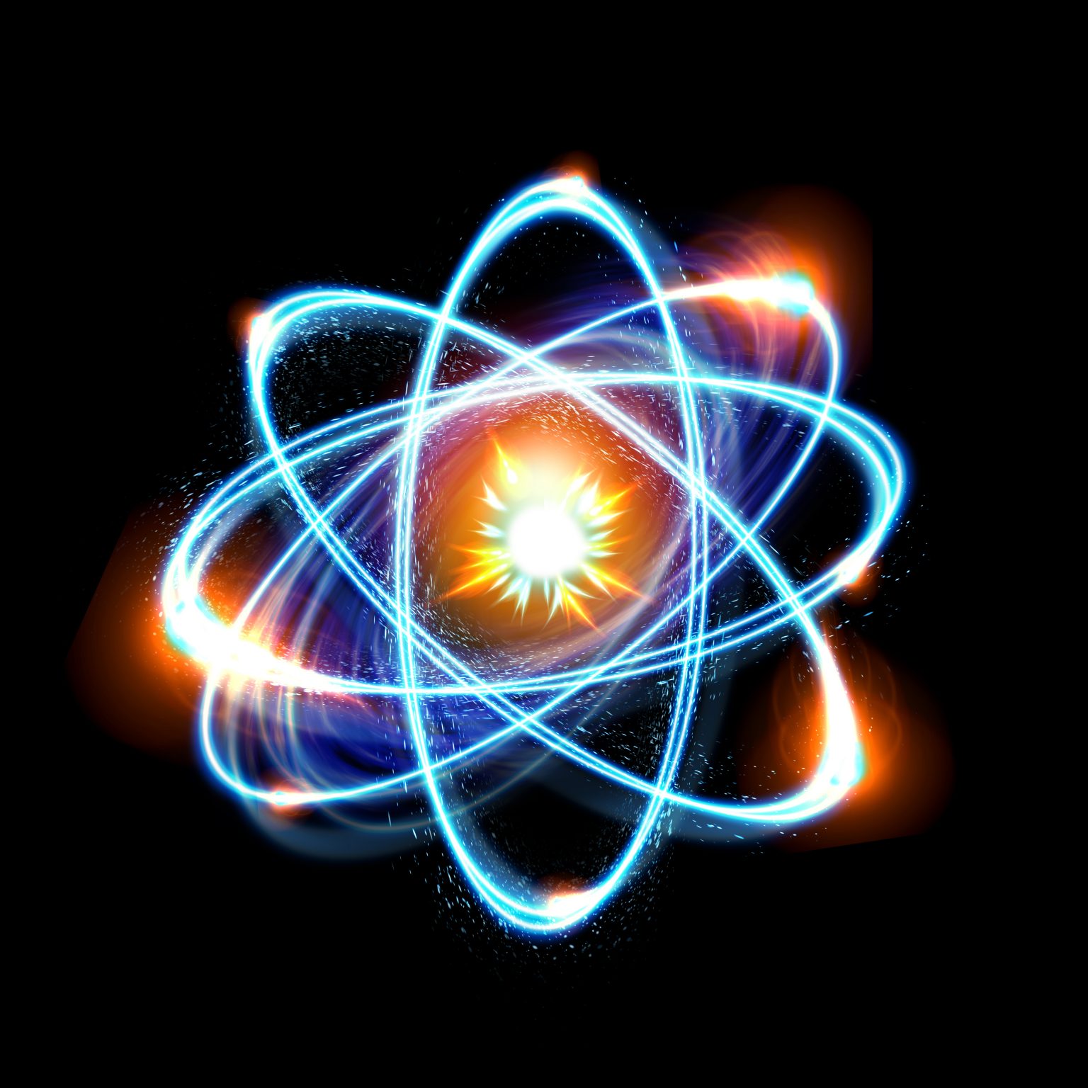 Фото частицы атома