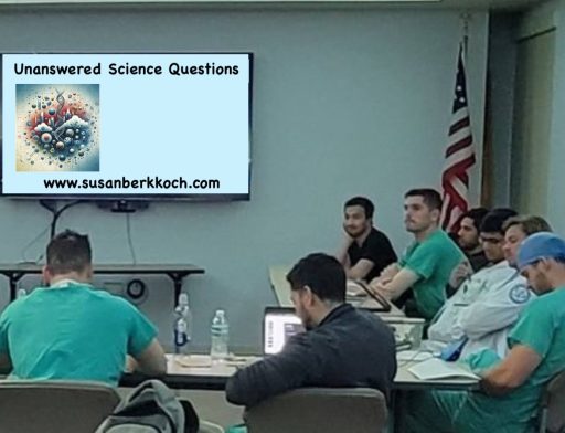 REsidents in didactics in front of a whiteboard