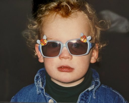 Alex with sunglasses